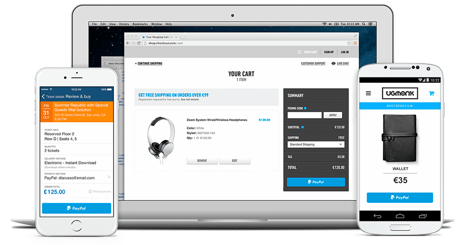 PayPal mobile cassino