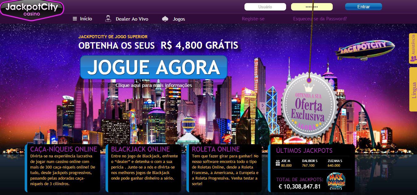 JackpotCity cassino