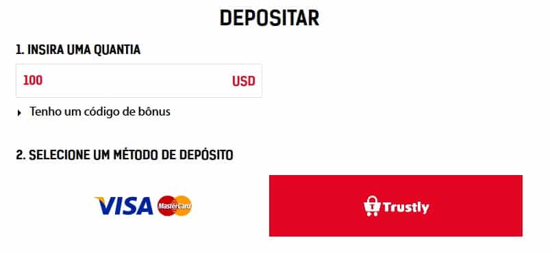 redbet depósito