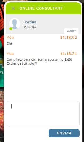 1xbit atendimento