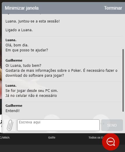 Atendimento Bodog