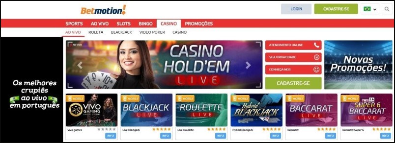 Home do Betmotion Casino