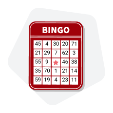 bingo - steps vertical